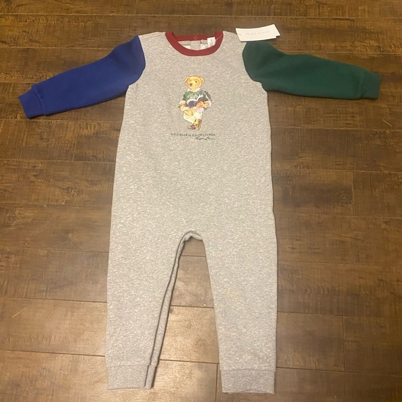 Polo Ralph Lauren Fleece onesie - Picture 2 of 9